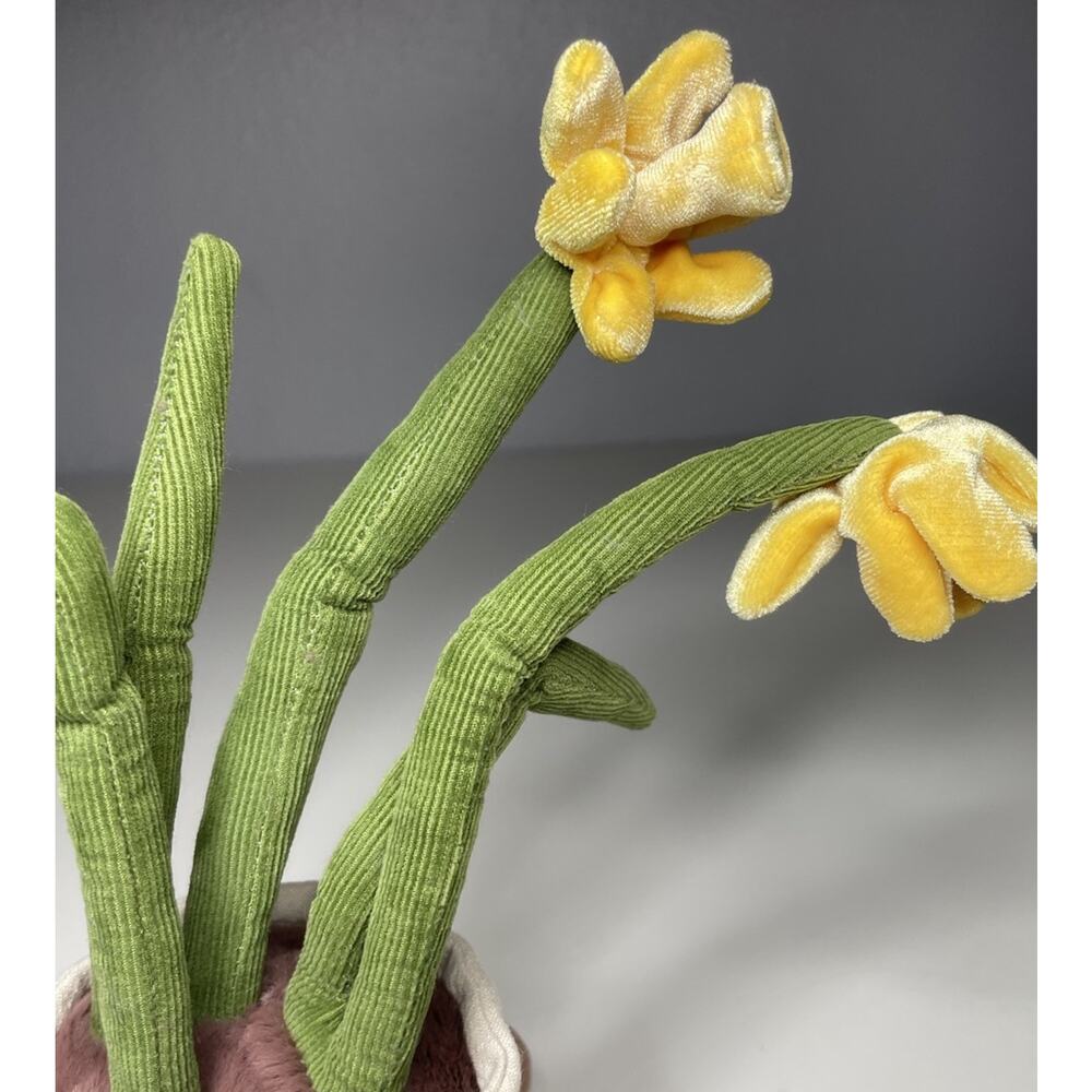 Jellycat Amuseable Daffodil Plush Retired Design Flower Floral US Seller - Picture 7 of 11
